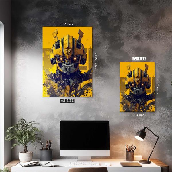 Bumblebee: Cyberstrike Edition Metal Poster