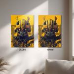 Bumblebee: Cyberstrike Edition Metal Poster