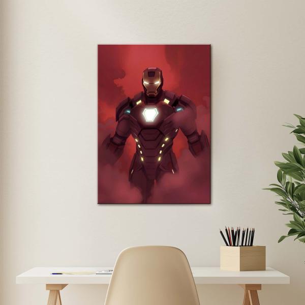 Iron-Man : Authority Forged in Fire | Power Hero Metal Poster