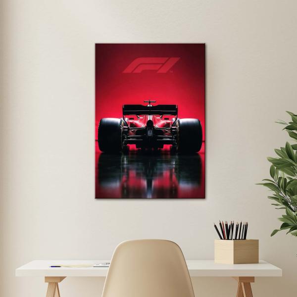 Formula One Apex Machine | F1 Racing Metal Poster