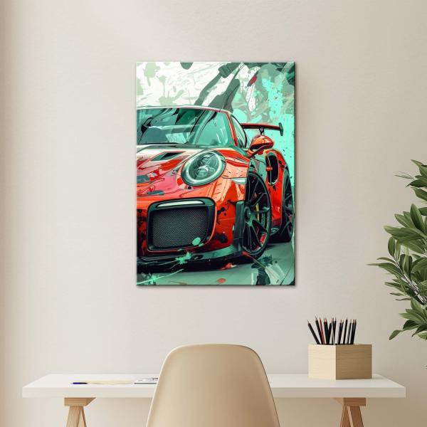 Urban Turbo Beast | Street GT Supercar Metal Poster