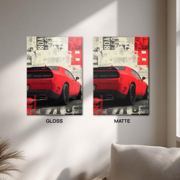 Redline Beast: The Street Power Machine | Sacred Metal Poster