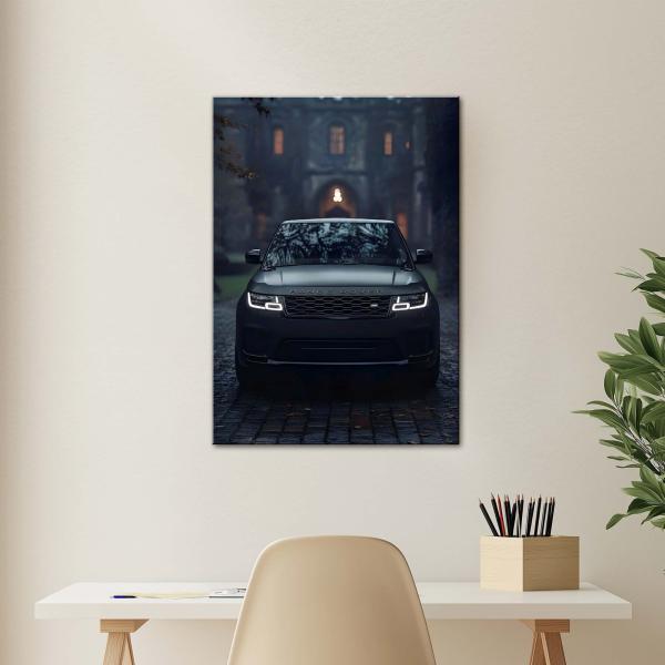 Midnight Sovereign: The Luxury Power Icon | Sacred Metal Poster
