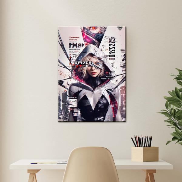 Spider-Gwen: Multiverse Vigilante | Sacred Metal Poster