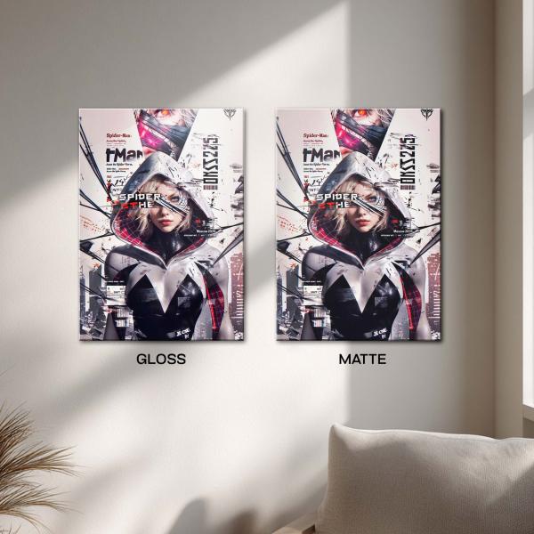 Spider-Gwen: Multiverse Vigilante | Sacred Metal Poster