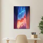 Eclipse of Becoming: When the Self Breaks Free | Power Hero Metal Poster