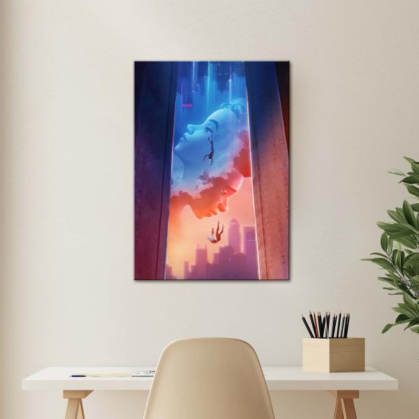 Eclipse of Becoming: When the Self Breaks Free | Power Hero Metal Poster
