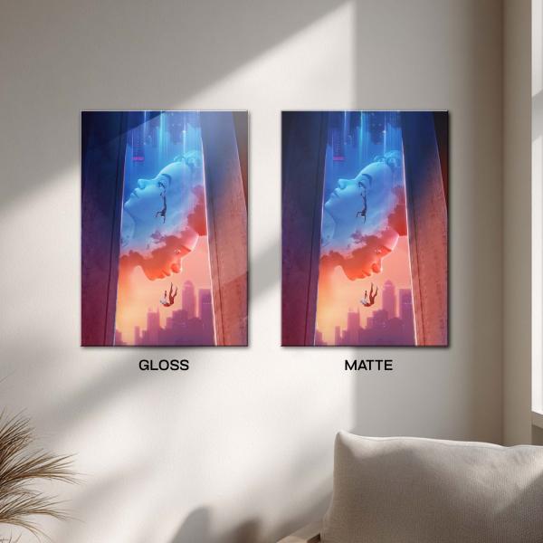 Eclipse of Becoming: When the Self Breaks Free | Power Hero Metal Poster