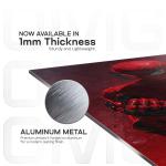 Crimson Web Sentinel: Guardian of Responsibility & Inner Resolve | Power Hero Metal Poster