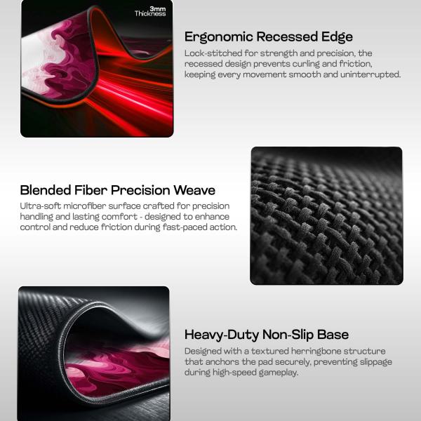Crimson Bloom Edition Mousepad